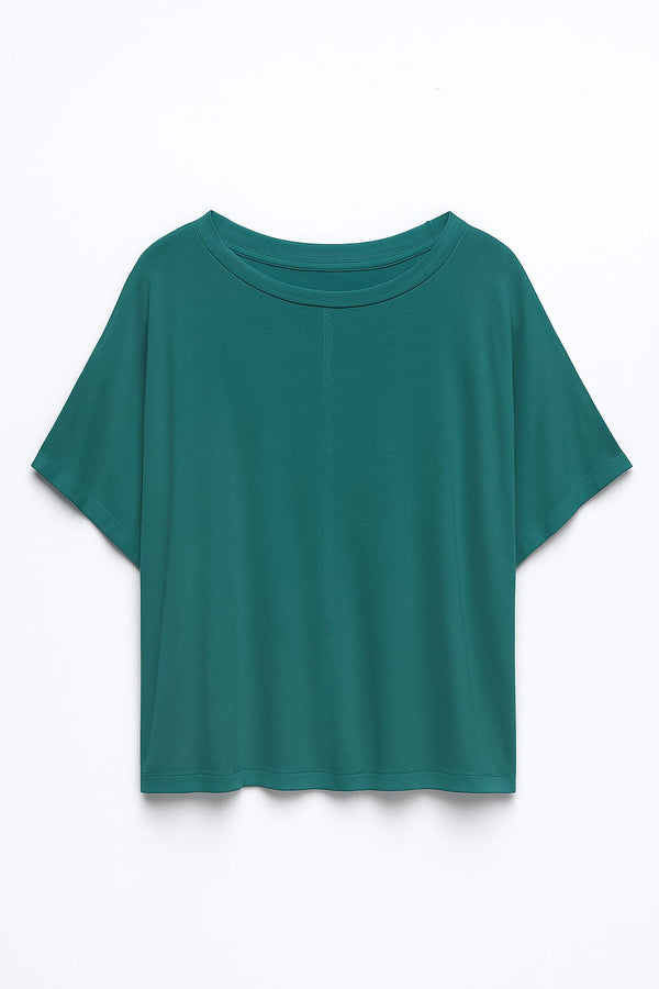 Blusa Malha Sophistique Petróleo