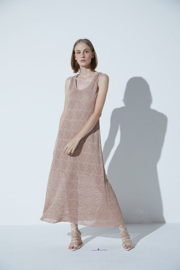 Vestido em Tricot Textura Sisal