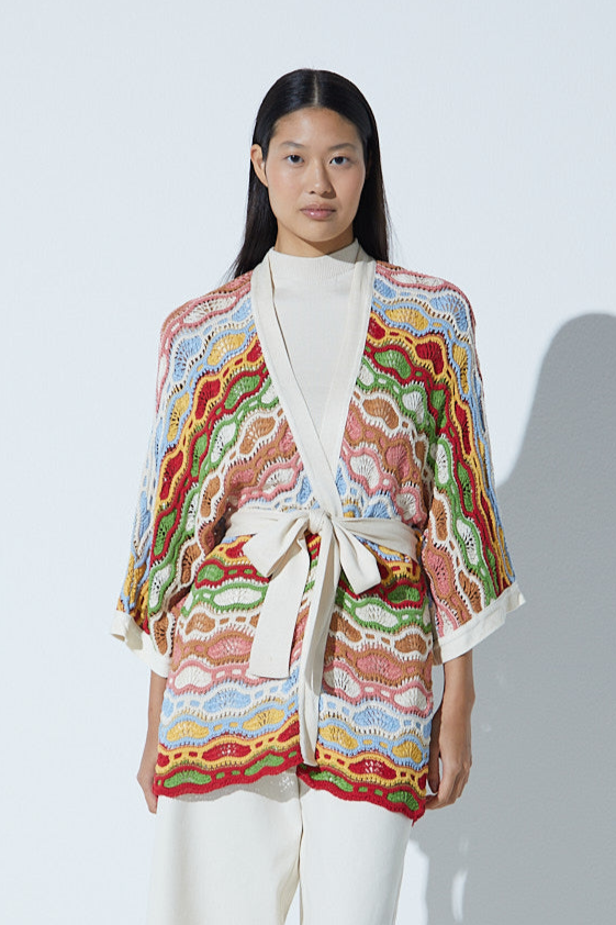 Kimono Mix Tropical Vibrante