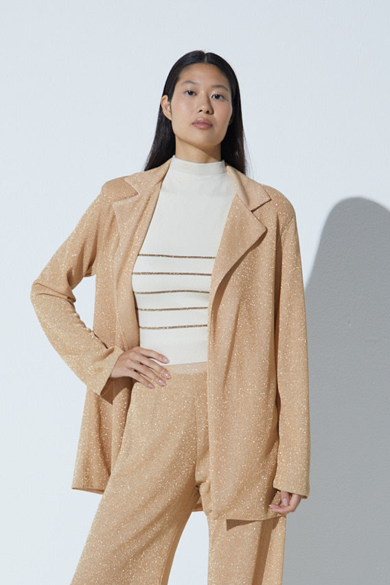 Blazer Boyfriend Shine