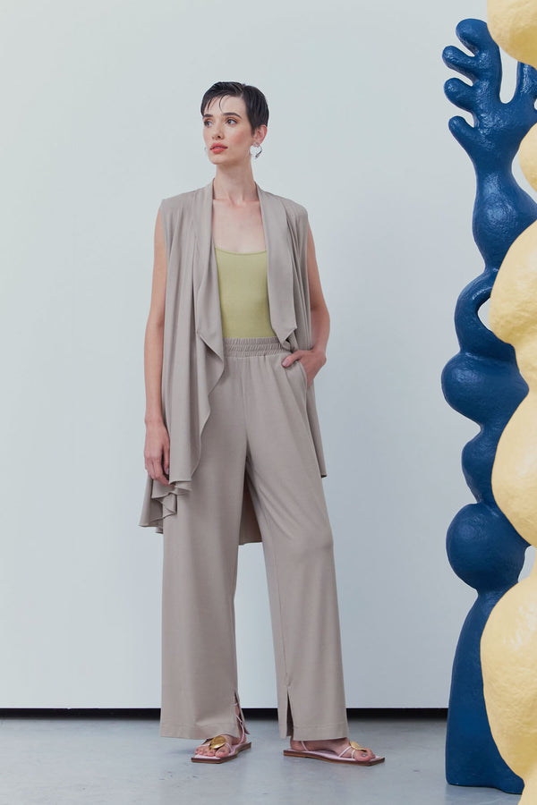 Calça Com Aberturas Em Malha Fendi