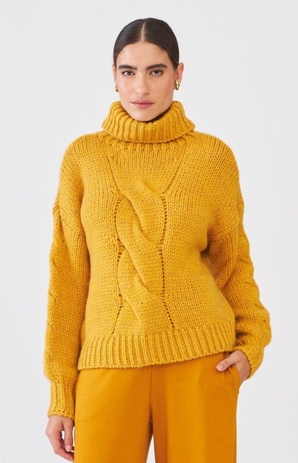 Blusa Em Tricot Com Trança Central