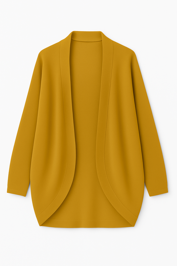 Casulo Amplo Em Tricot Azeite