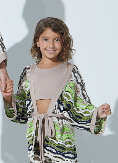 Top Infantil Em Tricot