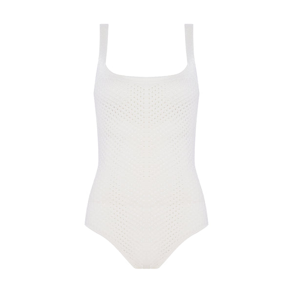 Maiô Em Tricot Off White
