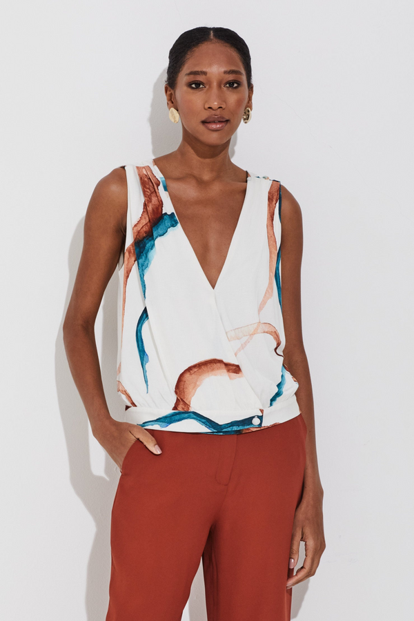 Blusa Cachecour Caminhos Petróleo