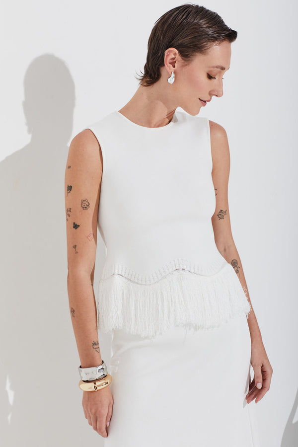 Regata Barra Ondas Off White