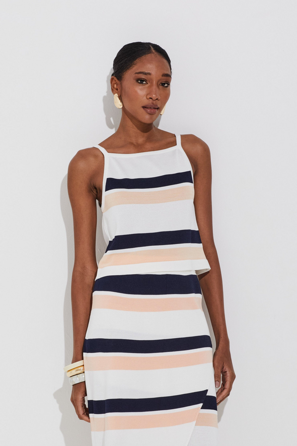 Regata Listrada Multicolor Navy Clássico