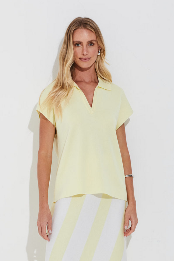 Blusa Polo Em Tricot Manga Japonesa Off Limado
