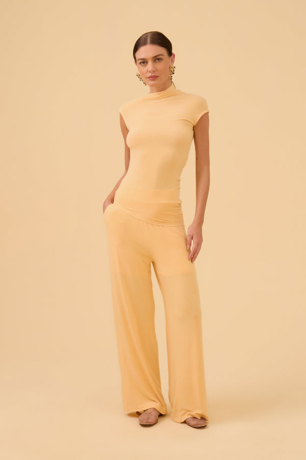 Blusa  Assimétrica Em Malha