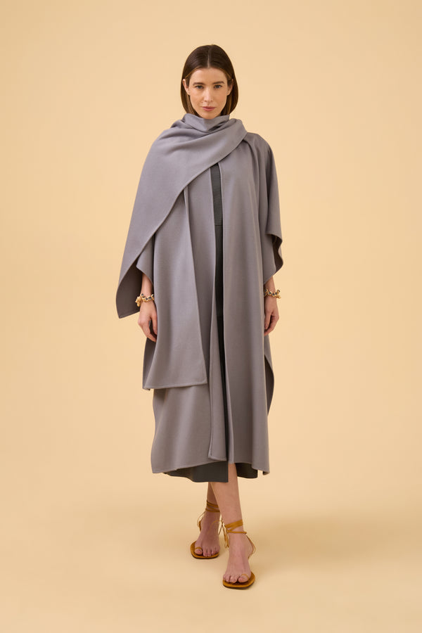 Capa Lã Pura Light Gray
