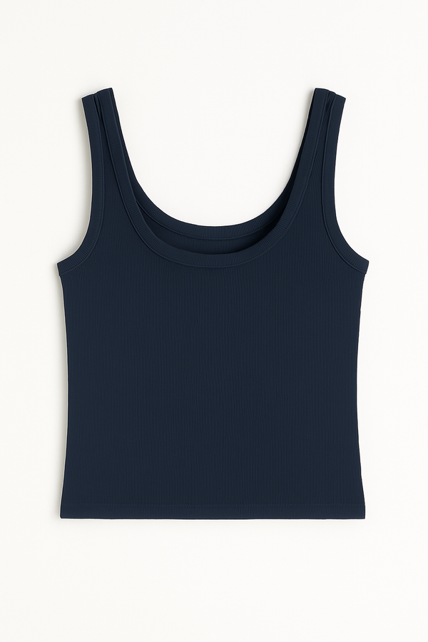 Regata 1x1 Em Tricot Meia-noite