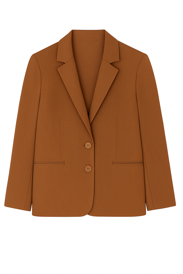 Blazer Linho Puro Ambar Terroso