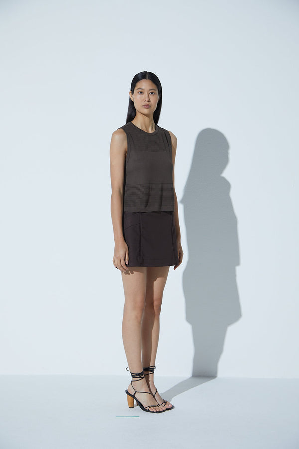Saia Mini Cotton New Brown