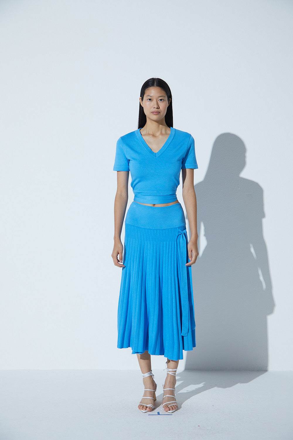 Blusa Em Tricot Com Amarração