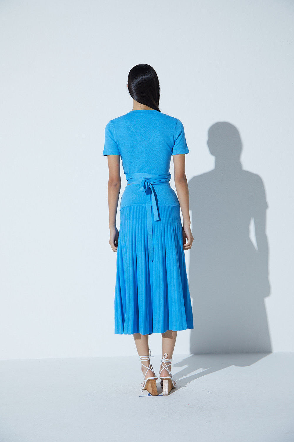 Blusa Em Tricot Com Amarração